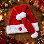 🎅 Funny Moving Santa Hat – Rolig jullunchsaccessoar 🎄