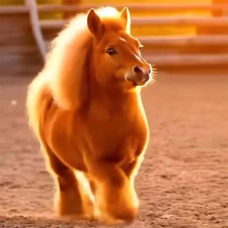🐴 Adoptera snabbt en naturtro liten ponny! ✨