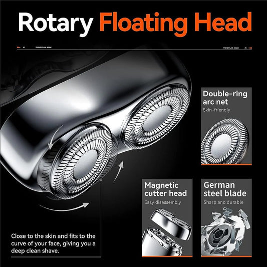 🏆🎁 2025 New Upgrade Pocket Shaver USB Mini Shavers for Men