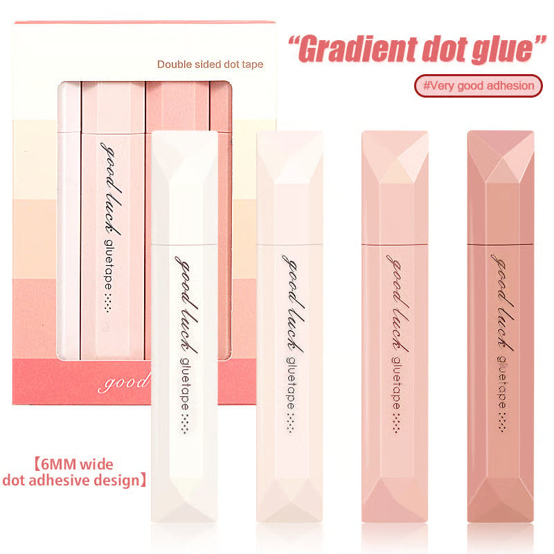 🎅 Julerbjudanden - 50% 🌈4 st dubbelhäftande tejprullar för pyssel