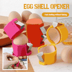 🎊Eggåpner i rustfritt stål – Knekk, kutt og separer egg enkelt🍳
