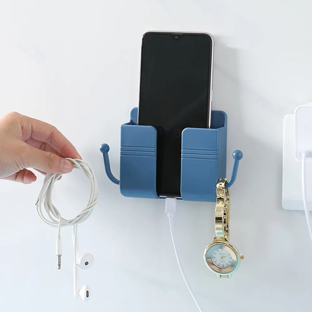 🔥 50% RABATT 📱 Fjärrkontroll & mobiltelefon väggförvaring ✨ Smart kontakt-väggmonterad hållare – organiserat, snyggt & praktiskt i hemmet 🏡