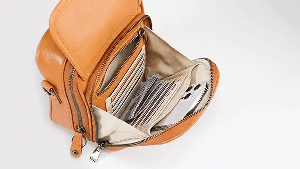 🔥SISTA DAGEN 49% RABATT- Crossbody Läderväska