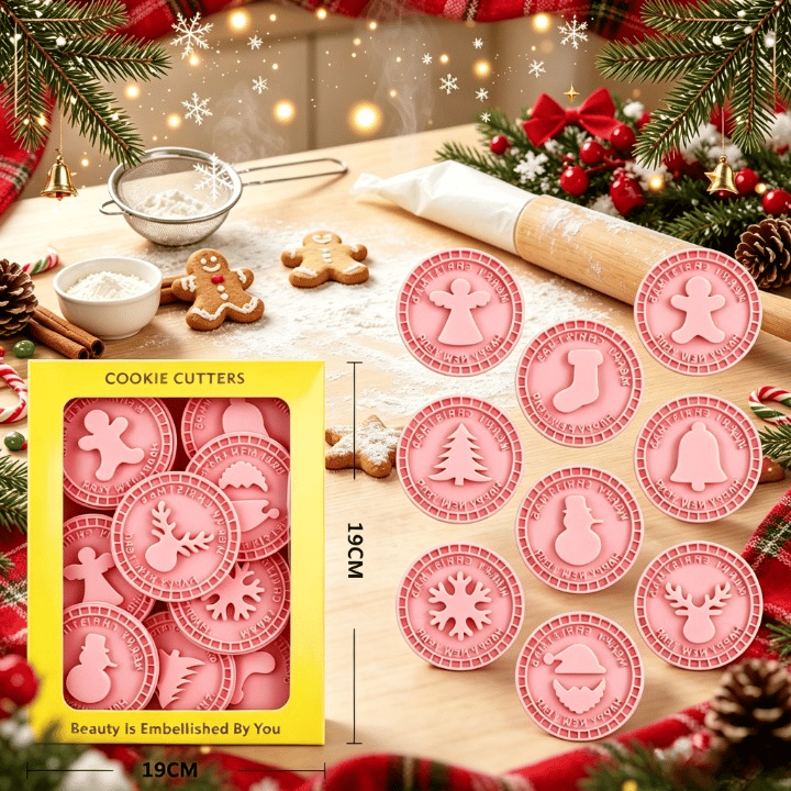 🔥HET REA 49% RABATT🥧Festligt julkakmåttsset🎁 Skapa söta minnen med varje kaka ✨
