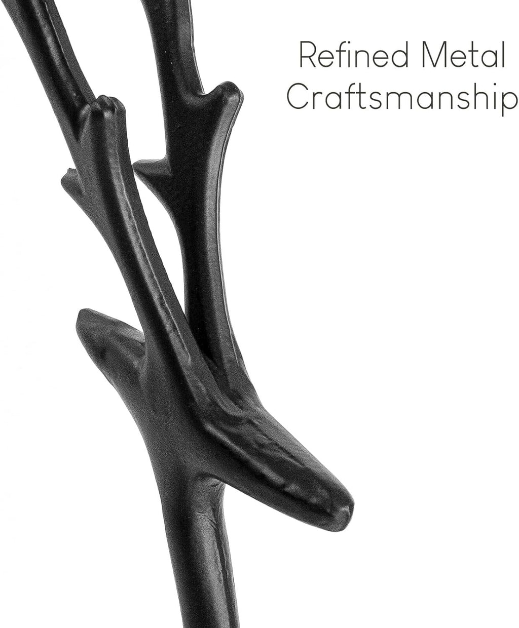 🎅 Julbästsäljare 🦌 Svart renfigur, juldekoration