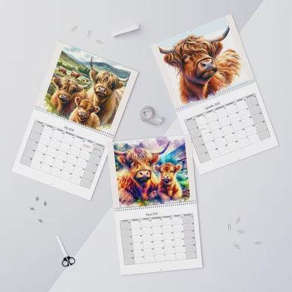🏆Snabba rea⚡ Över 10 000 sålda! Nästan slut - 🐮Highland Cow-kalender 2026 📅