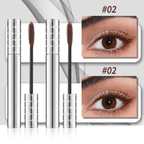 🥳KÖP 1 FÅ 1 GRATIS:💞50K+ SÅLDA!👁️✨ Vackra fransar hela dagen, kladdfria! Vattentät fibermascara för naturlig volym. 💖💃