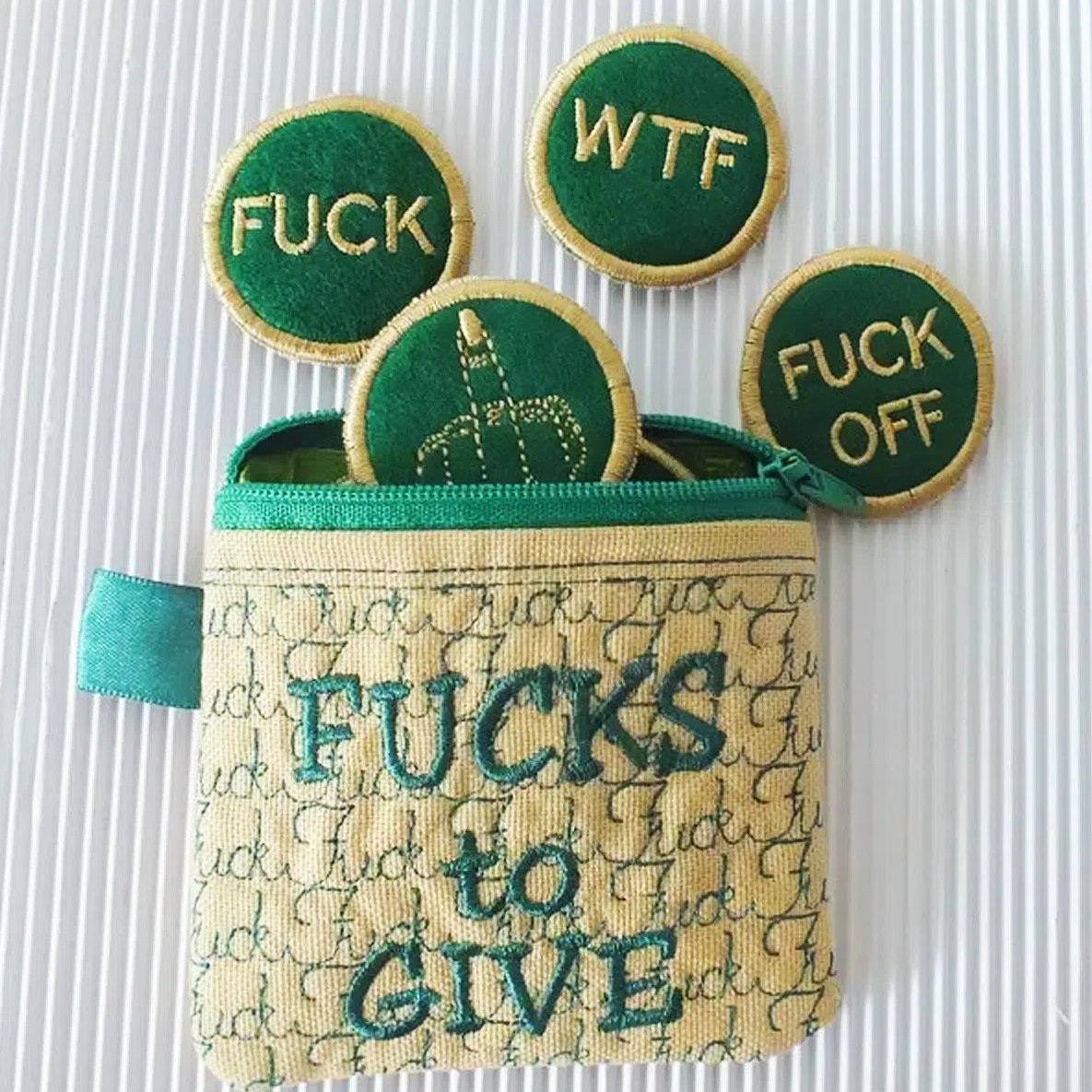 Stor påse med jävla väska med dragkedja