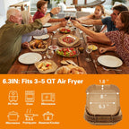 Engångspapper för airfryer