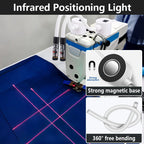 ✨🧵Laserkviltguide – Magnetisk symaskinslaser för raka sömmar och exakta mönster