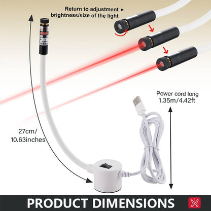 ✨🧵Laserkviltguide – Magnetisk symaskinslaser för raka sömmar och exakta mönster
