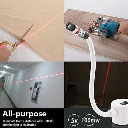 ✨🧵Laserkviltguide – Magnetisk symaskinslaser för raka sömmar och exakta mönster