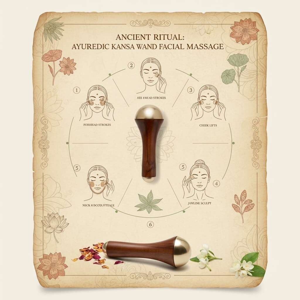 ✨ Kansa ansiktsmassageverktyg