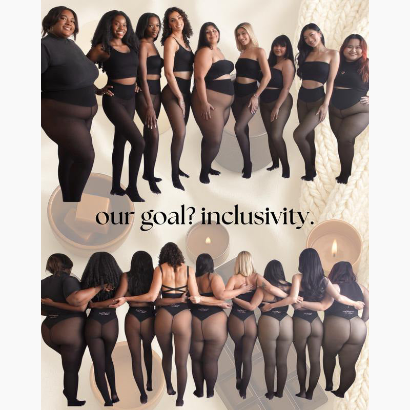 ⚡50 000+ SÅLDA!❄️Formförstärkande fleeceleggings med en söm✨✨Håll dig varm. Se bra ut. 💕