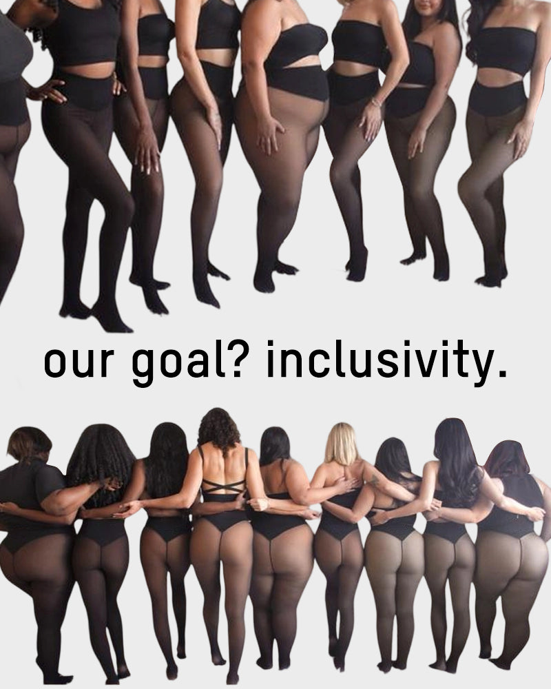 ⚡50 000+ SÅLDA!❄️Formförstärkande fleeceleggings med en söm✨✨Håll dig varm. Se bra ut. 💕