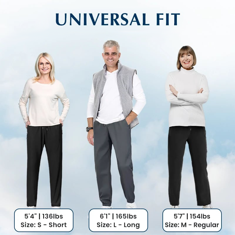 💖💖 SISTA DAGEN – 65% RABATT! 💖🎁 Unisex ultramjuka stretchbyxor med perfekt passform för en avslappnad stil