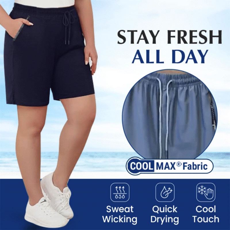 🔥SISTE DAGS SALG 49% RABATT🔥Unisex Ice Silk Hurtigtørkende Stretch Shorts