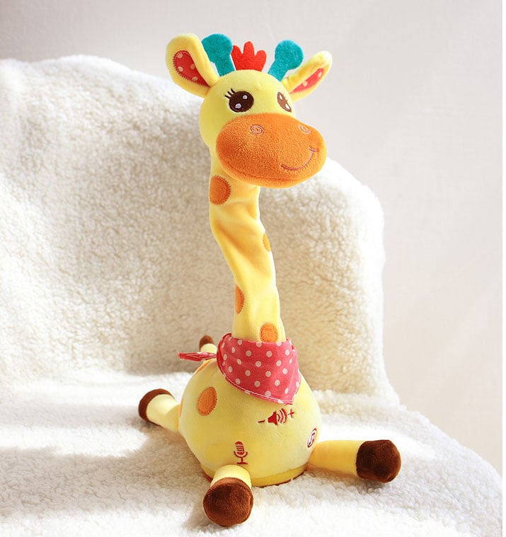 🎉 Den bästsäljande musikaliska giraffleksaken – sjunger, dansar och upprepar vad du säger! 🦒🎵🗣️