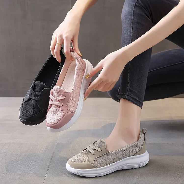 🔥Sista dagens erbjudande 58% RABATT – Andningsbara slip-on-skor för dam med halkfria egenskaper