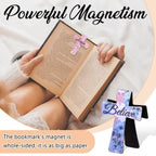 📖16 st magnetiska bokmärken i form av kors – presenter för bibelstudier, läsare, lärare, studenter🌸✝️