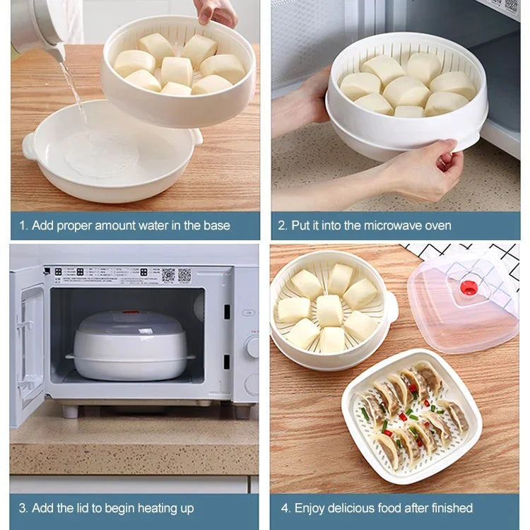 🔥Salg på salg🔥Mikrobølgeovnsdamper