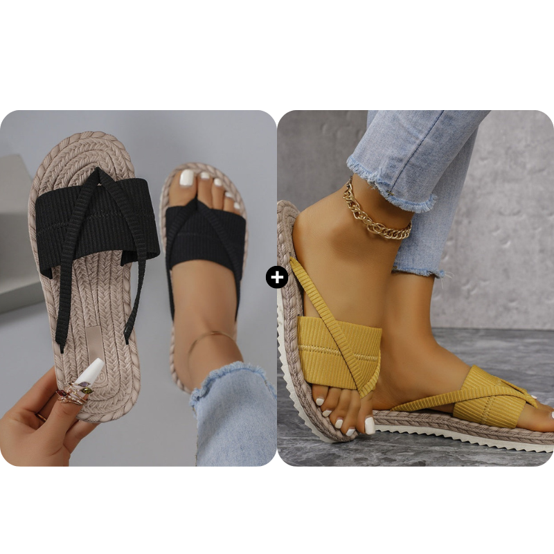 Bekväma sommar-flipflops för damer