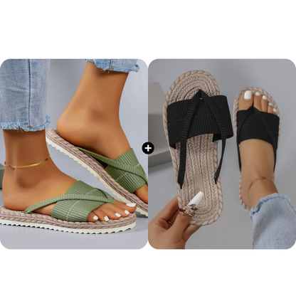 Bekväma sommar-flipflops för damer