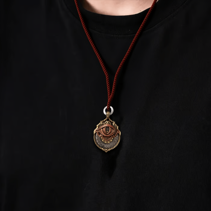 👁️‍🗨️Handmade Tarot Vision Pendant: Connect To Cosmic Wisdom Anytime(✨Comes With Instruction Manual)