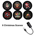 🎄🌟 Julprojektionsnattlampa – Plug & Play HD Julprojektor🎅
