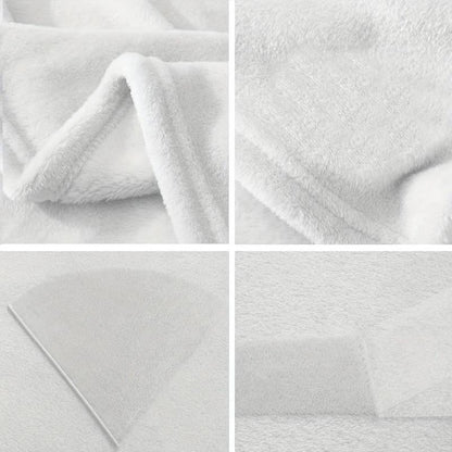 🎄 Julklapp 🎁 Söt leende dinosaurie HD digitaltryckt flanellfilt