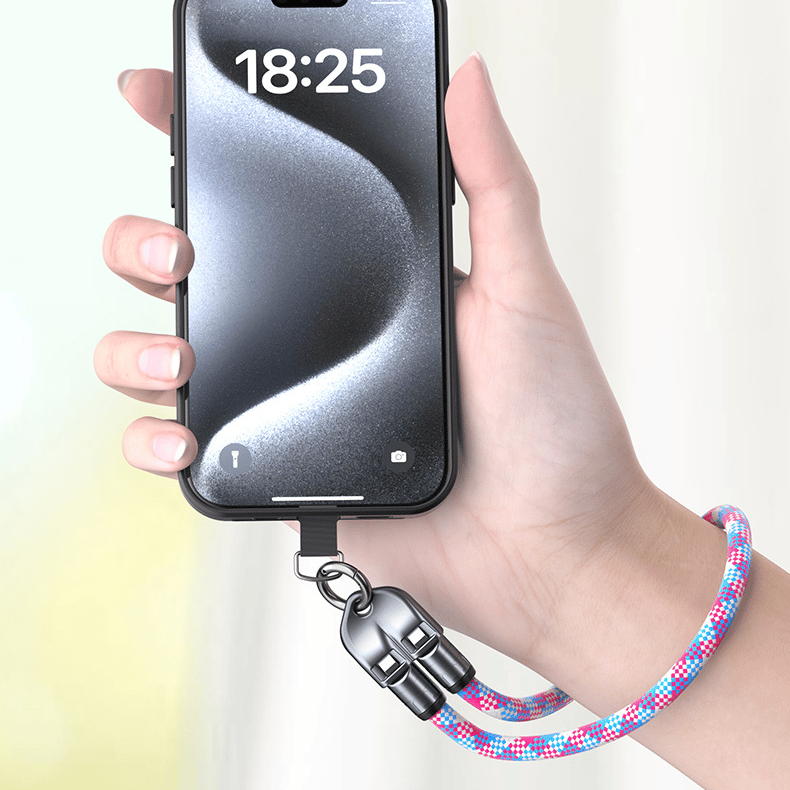🔥 49 % RABATT🔥C til C 240 W ladekabel med bærbart armbåndsdesign