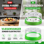 🪰 Flugfångare utan elektricitet – återanvändbar, effektiv och miljövänlig! Bort med de där småkrypen! 🌿