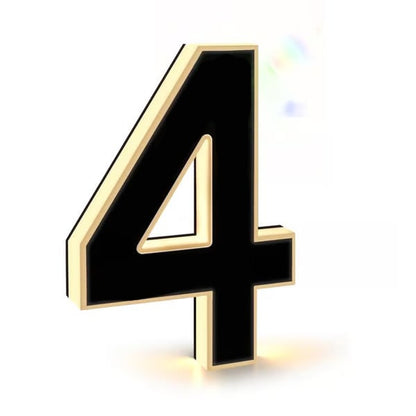 Lighted House Numbers for Outside