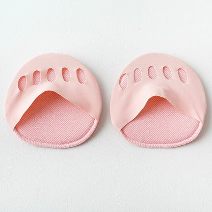 👠✨ Femtåiga framfotskuddar för kvinnor | Stötdämpande inlägg för höga klackar | Svart/Beige