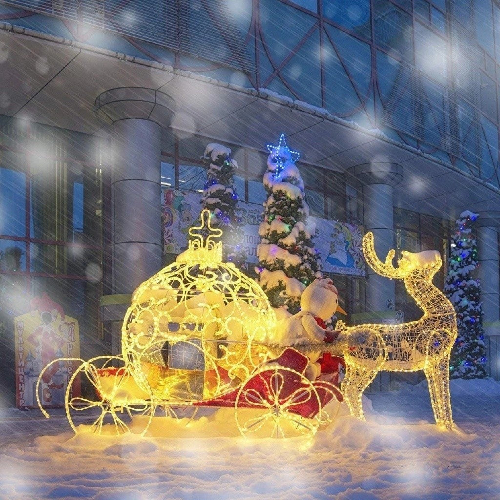 Solcellsdrivna LED-ljusslingor