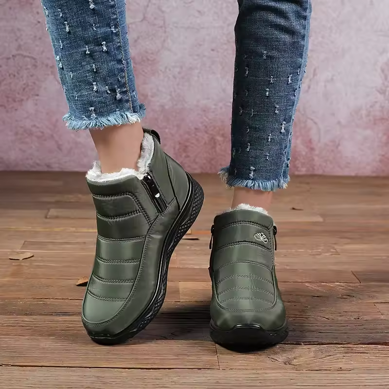 Women's Winter Waterproof Non-Slip Warm Snow Boots