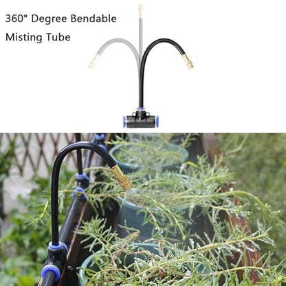 🔥Superdeal! 40 % rabatt! – 360° buet automatisk vanningssystem – Effektiv vanning for hele hagen