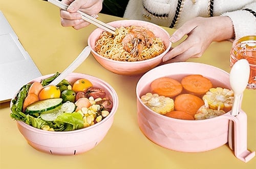 💕Ramen-skål för mikrovågsugn