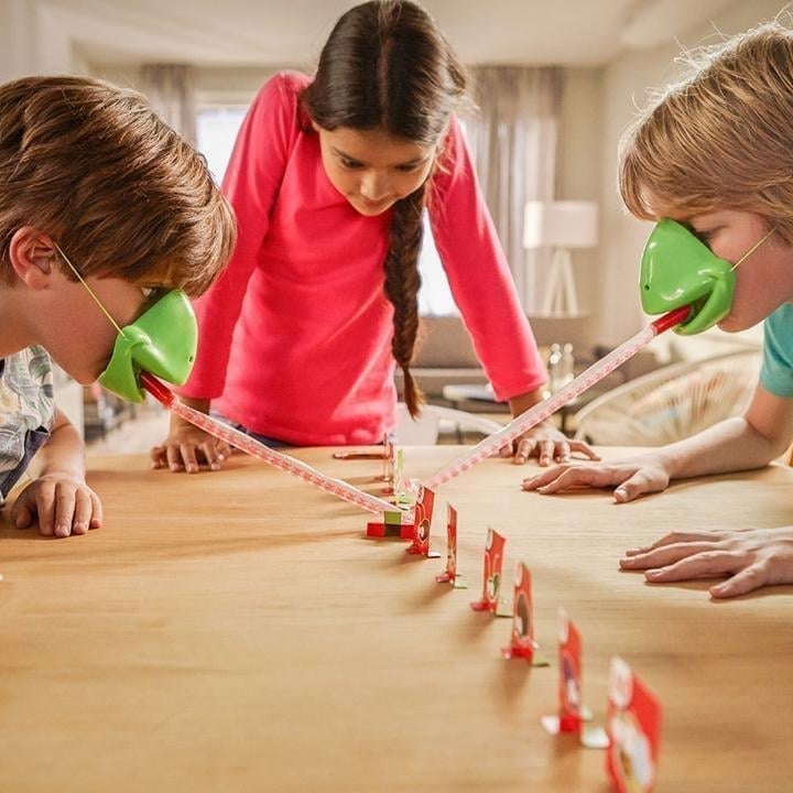 Kameleontens tunga skjutspel