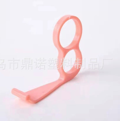 ⏳ Tidsbegränsad 50 % rabatt🔥 Kreativ telefonhållare: Stabilt stativ och grepp som sparar tummen