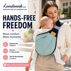 👶 50 % RABATT NU! 🧺 4-i-1 bärsele med ventilerande mesh – 0–36 månader, fram & rygg – nära barnet, händerna fria 💕