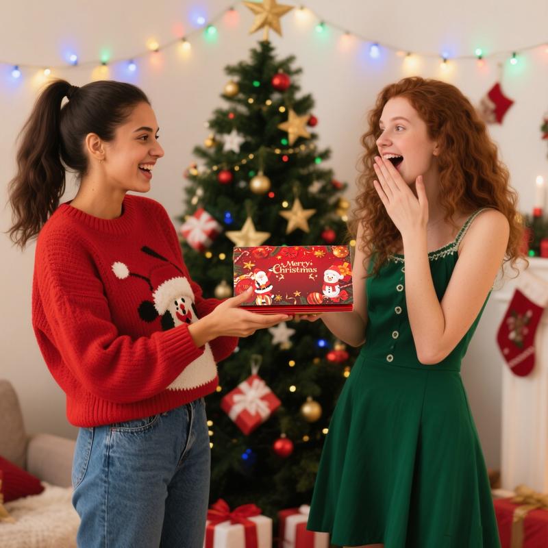 🎄 Julkuvert med kontanter och pengaklipp
