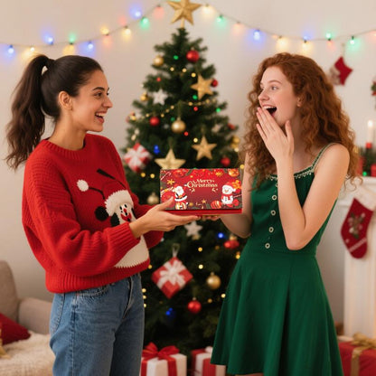 🎄 Julkuvert med kontanter och pengaklipp