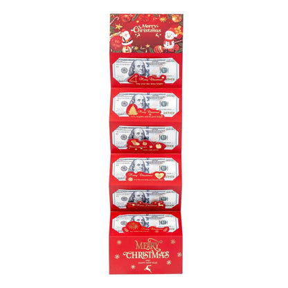 🎄 Julkuvert med kontanter och pengaklipp