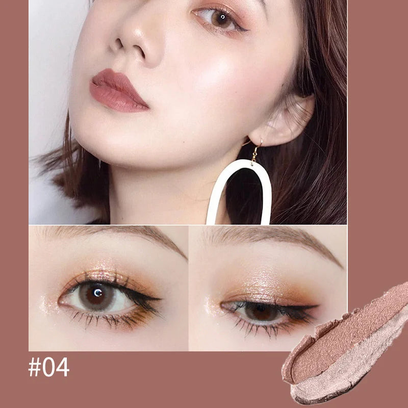 😍6-pack tvåfärgad ögonskuggssticka - ljusar upp ögonen för en naturlig och långvarig look.