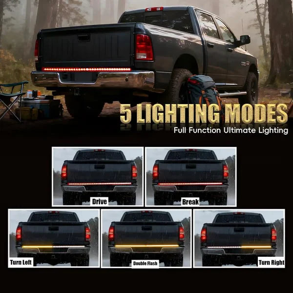 🎁LED-bakgavelbelysning, körriktningsvisare samt kör- och backljus