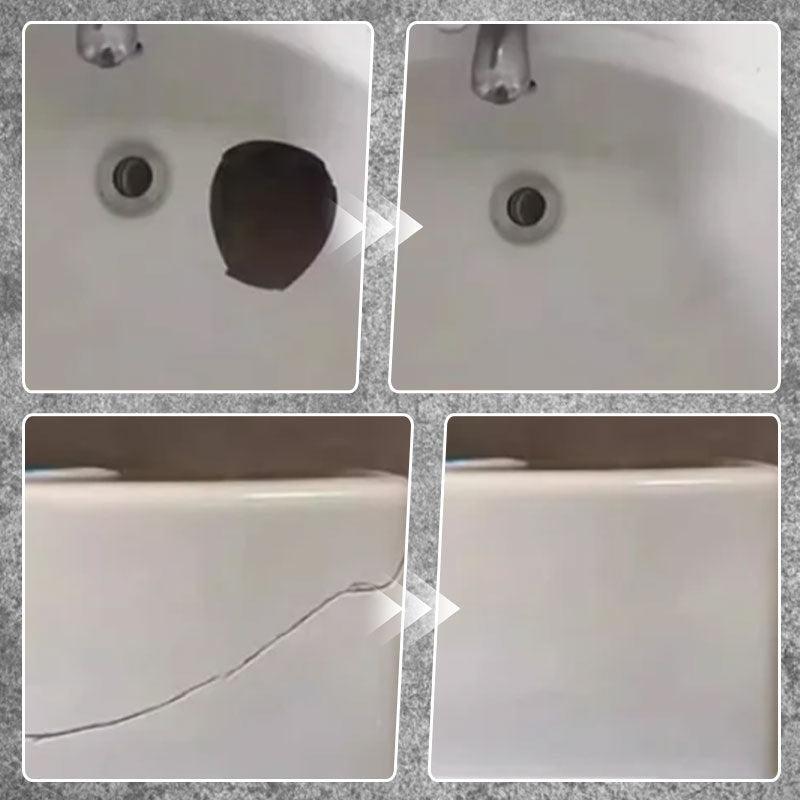 Multifunktionellt reparationskit för kakelstenssprickor