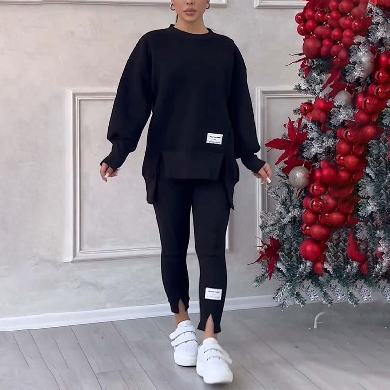 Set med leggings i vardagsstil för kvinnor