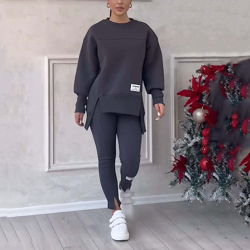 Set med leggings i vardagsstil för kvinnor
