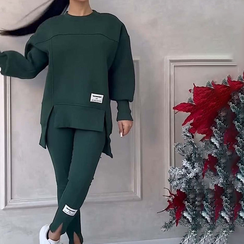 Set med leggings i vardagsstil för kvinnor